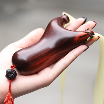 古珍  印度小叶紫檀木弹弓 胖虎木质红木实木成人野战手工制作送长辈