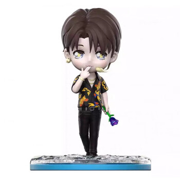 【现货】ikun蔡徐坤蔡徐坤情人生日q版公仔kun蓝玫瑰2.