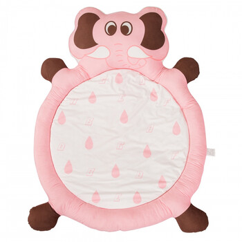 ins地毯圆形儿童宝宝爬行榻榻米家用垫子卧室加厚卡通地垫爬爬垫 大象