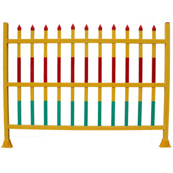 变压器围栏pvc塑钢固定式绝缘箱变护栏玻璃钢电力安全栅栏户外油田