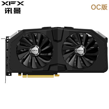 讯景（XFX）RX 5700 XT 8GB 黑狼超频版 Boost 1980MHz/14Gbps 256bit GDDR6 显卡