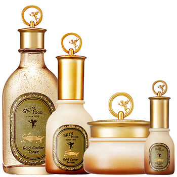 skin food 思亲肤黄金鱼子酱护肤赋活系列 女士护肤品化妆品 保湿滋养