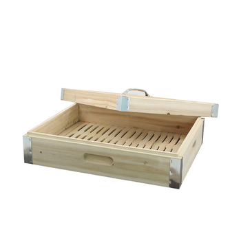 木蒸笼杉木蒸笼手工竹制小笼包蒸笼商用大号包子蒸屉蒸架蒸格40x40cm