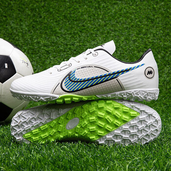 青少年户外低帮足球鞋平底比赛训练鞋男鞋官方官网590橘色碎钉子43