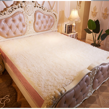 创淘倾澳洲纯羊毛床垫床褥子加厚羊绒垫被保暖软褥子学生宿舍家用