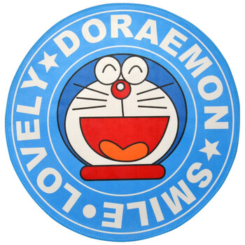 宠哆哆 宠物垫子圆形卡通图案法斗泰迪耐咬宠物窝垫地毯防滑垫四季