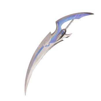 王者荣耀澜的双刃【natto】澜cos道具1:1收藏摆件鲨之猎刃周边荣耀