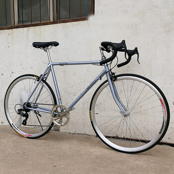 公路自行车赛车 弯把 变速男女款学生城市平把 标配魔力黑 14速 弯把