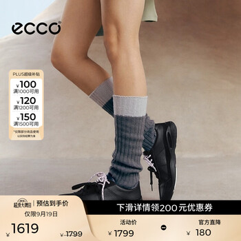 爱步（ECCO）BIOM TR运动鞋 26年秋季时尚城市户外德训鞋女 健步840113 黑色84011351094 37 （建议拍大一码）