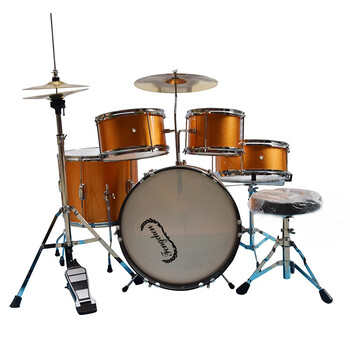 儿童架子鼓爵士鼓成人西洋打击乐器 五鼓234镲初学者演出生日礼物定制