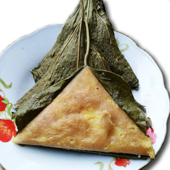 桐子叶粑粑 四川特产 苞谷粑粑 多规格 新鲜嫩玉米浆 现做桐子叶包 谷