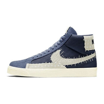 店 】【公司级】sb blazer mid 棕蓝牛仔刺绣 开拓者拆线板鞋男鞋女鞋