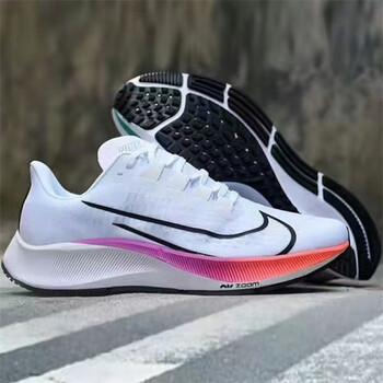 飞马37代网面跑步鞋zoom气垫缓震回弹男女马拉松运动鞋60 37代鸳鸯