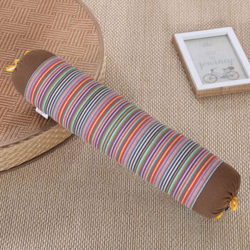 恬景 天然蚕砂枕头 纯全蚕砂沙屎治病人睡觉专用护劲椎圆柱形枕头