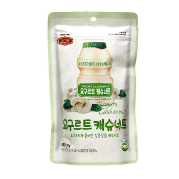 韩国直邮 美极棒（Murgerbon） 乳酸菌味腰果 休闲零食坚果 210g/袋