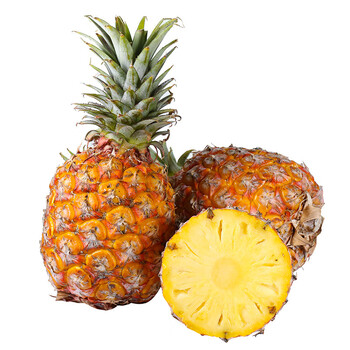 海南凤梨香水菠萝8斤当季水果新鲜手撕凤梨小波罗整箱直发顺丰 净重4.