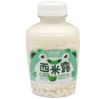 维维西米露乳酸菌320g多口味酸奶水果罐头休闲饮品果味早餐料 椰奶味6