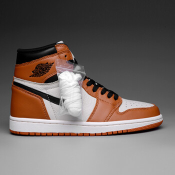 禁穿芝加哥nba高帮休闲鞋黑金鸳鸯女鞋乔1小闪电联名禁穿板鞋篮球鞋