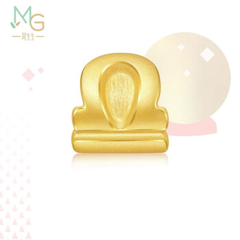 周生生黄金转运珠 足金Charme串珠星座系列男女 单颗 定价 天秤座86286c