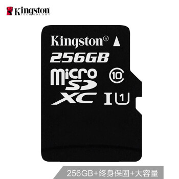 ʿ٣Kingston256GB  TF(Micro SD)  洢 U1 C10   