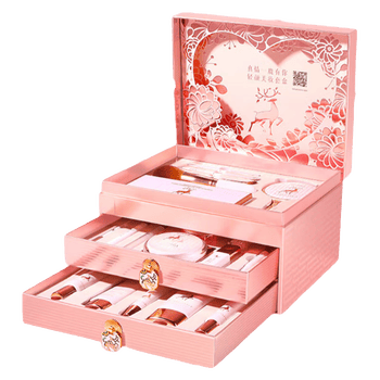 尤莉尤拉(youli youla)尤莉尤拉化妆品全套一路有你彩妆礼盒七夕情人