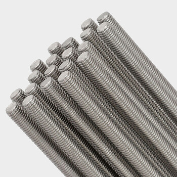 冰能 316/304不锈钢丝杆m2m4m5m6m8m10m12m27细牙螺丝杆反牙螺柱英制