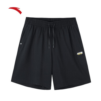 安踏(anta)冬季新款安踏短裤男针织五分裤休闲薄款宽松透气短裤子官网