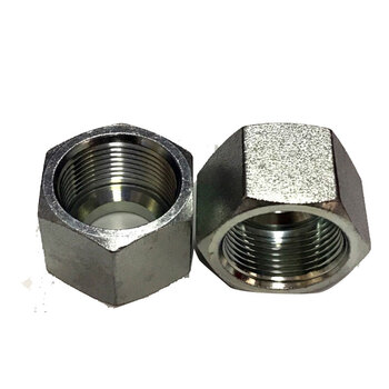 标准液压接头重型公制卡套式螺母螺帽锁母ns ns-14