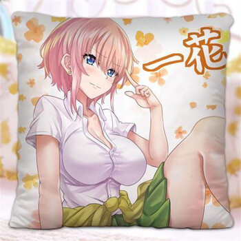 五等分的花嫁周边抱枕中野一花抱枕二次元双面日本动漫枕头学生中野一