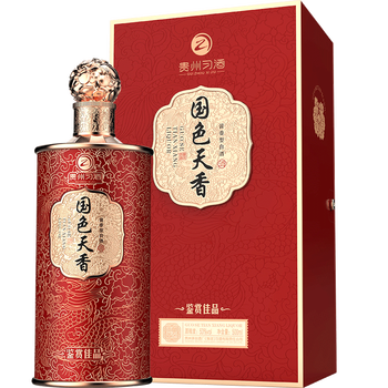 习酒  国色天香酒 鉴赏佳品 酱香型白酒 53度 500ml单瓶装 500ml单