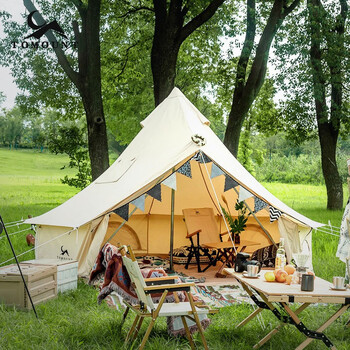 探途者(tantuzhe) 探途者营地帐篷户外露营棉布蒙古包帐野餐防晒防雨