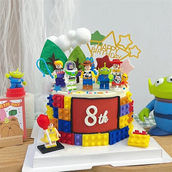 乐惜网红乐高主题生日蛋糕幻影忍者新款儿童积木男孩女生全国同城配送