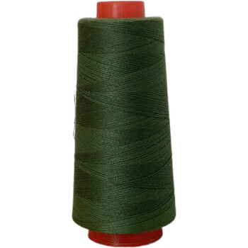 缝纫线402平车高速缝纫机线手缝线涤纶家用缝衣服线细线 深绿色 0417