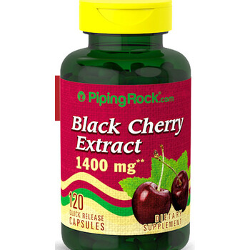 美国朴诺痛风缓黑樱桃精华片120粒尿酸高进口非西芹菜籽直邮