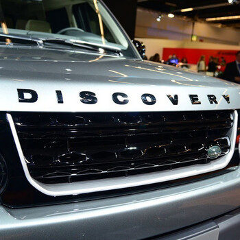 白羌笛新款路虎发现4发现神行机盖字母标discovery车标hse前后尾标车