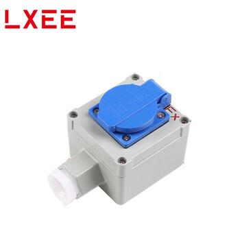 防暴雨五孔明装通用 86型暗装工业防水户外开关插 四位五孔插座10a