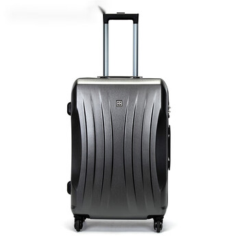 mdug瑞士军刀万向轮行李拉杆箱女20英寸潮男大容量磨砂旅行箱灰色6300