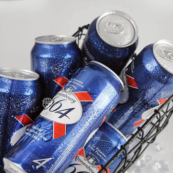 1664啤酒 法国品牌原装进口啤酒 克伦堡凯旋精酿系 1664黄啤500ml*12