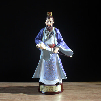 igiftfire关羽手办 吕布手办 曹操手办 三国手办创意古代三国演义公仔