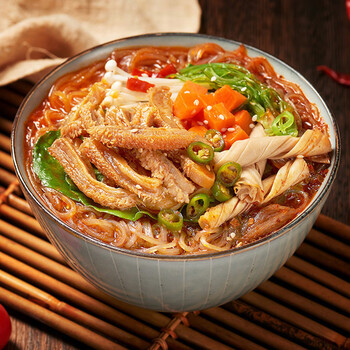 我的天呐  我的天呐麻辣爆肚粉网红酸辣粉170g*6桶懒人食品粉丝米线