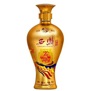 西凤名酿 久藏级 52°500ml*6瓶 整箱装(箱内有礼品袋3只)