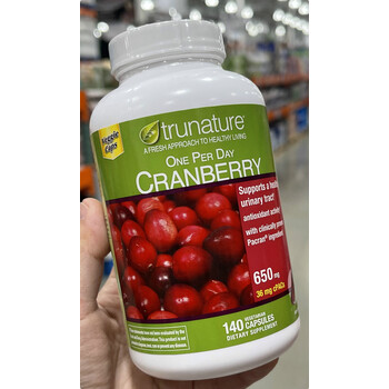 美国 tru 蔓越莓精华胶囊140粒 女性然