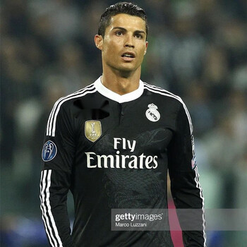 1415皇马客场球衣短袖7号c罗贝尔皇马黑龙复古足球服4号水爷拉莫斯