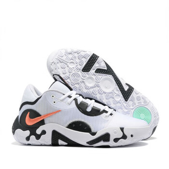 卡耐克保罗乔治6代篮球鞋男子全pg6战靴耐磨防滑减震透气运动鞋 奶牛