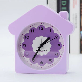 1811屋形闹钟/紫色【图片 价格 品牌 报价】-京东