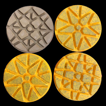 加厚水磨片 大理石花岗岩剪口片 水泥地坪磨光抛光片 石材翻新片 1号