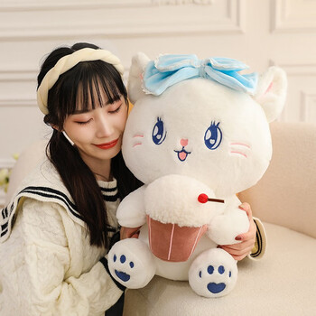 蓓斯曼大脸猫毛绒玩具猫咪公仔玩偶抱枕布娃娃布娃娃生日礼物送女友