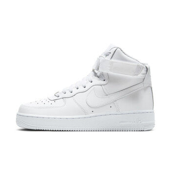 nike耐克airforce1空军一号男子中帮白色板鞋