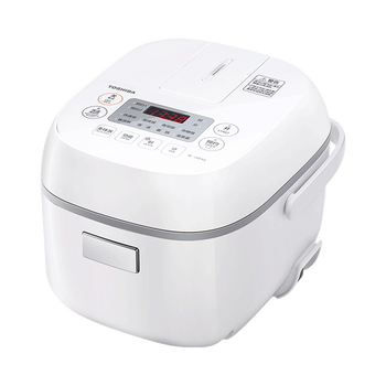 东芝toshiba日本家用智能小型电饭煲宝宝辅食锅123人白色