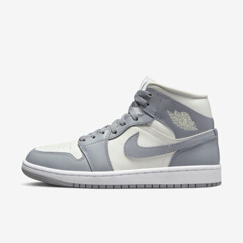 耐克nikeairjordan1midgreysailaj1女鞋休闲篮球鞋bq6441